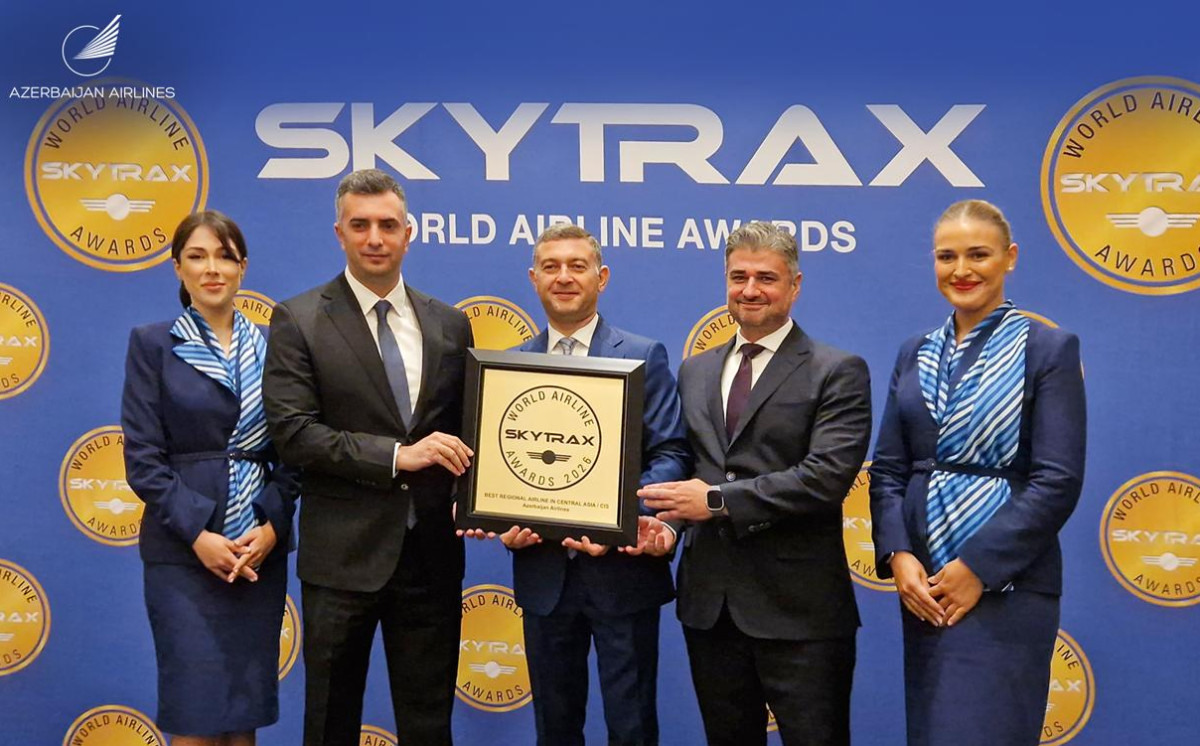 Azərbaycan Hava Yolları “Mərkəzi Asiya və MDB-nin ən yaxşı regional aviaşirkəti” adına layiq görülüb 