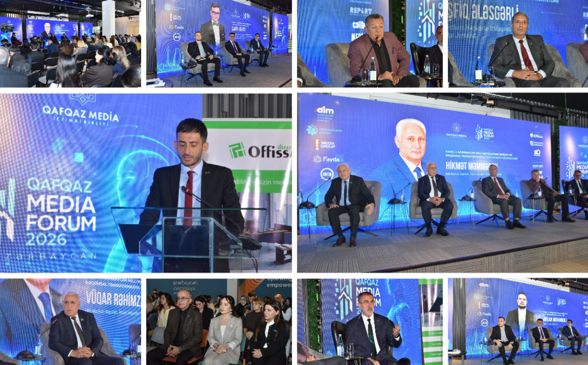 Azərbaycanda ilk dəfə Qafqaz Media Forumu keçirilib: medianın gələcəyi və süni intellekt müzakirə olunub 
