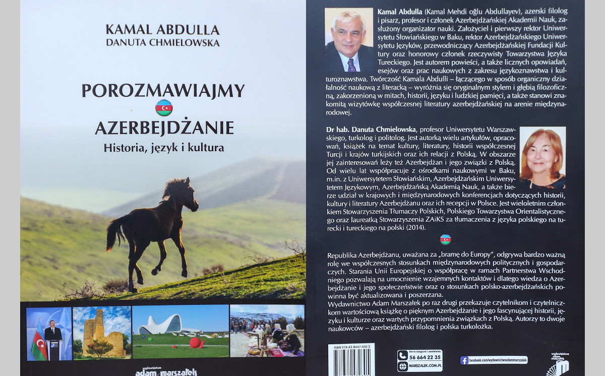 Kamal Abdullanın “Azərbaycanca danışaq” kitabı Polşada nəşr olunub 