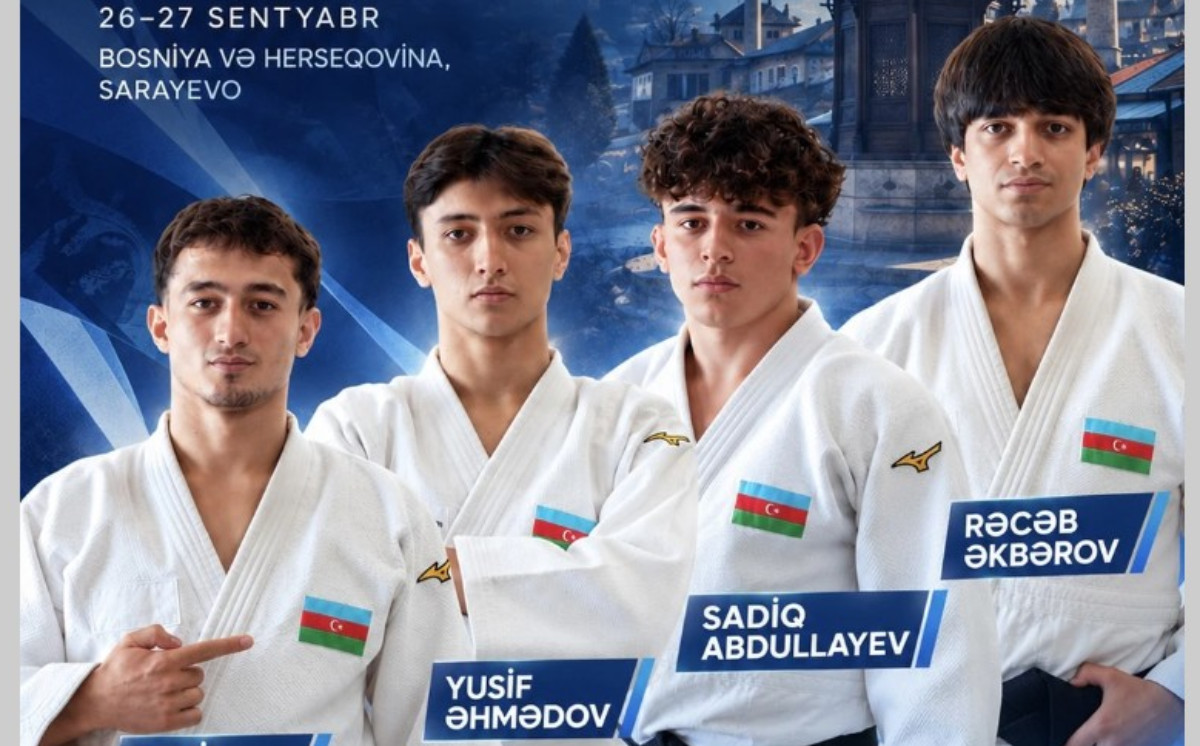 Azərbaycanın 4 cüdoçusu dünya çempionatında mübarizə aparacaq 