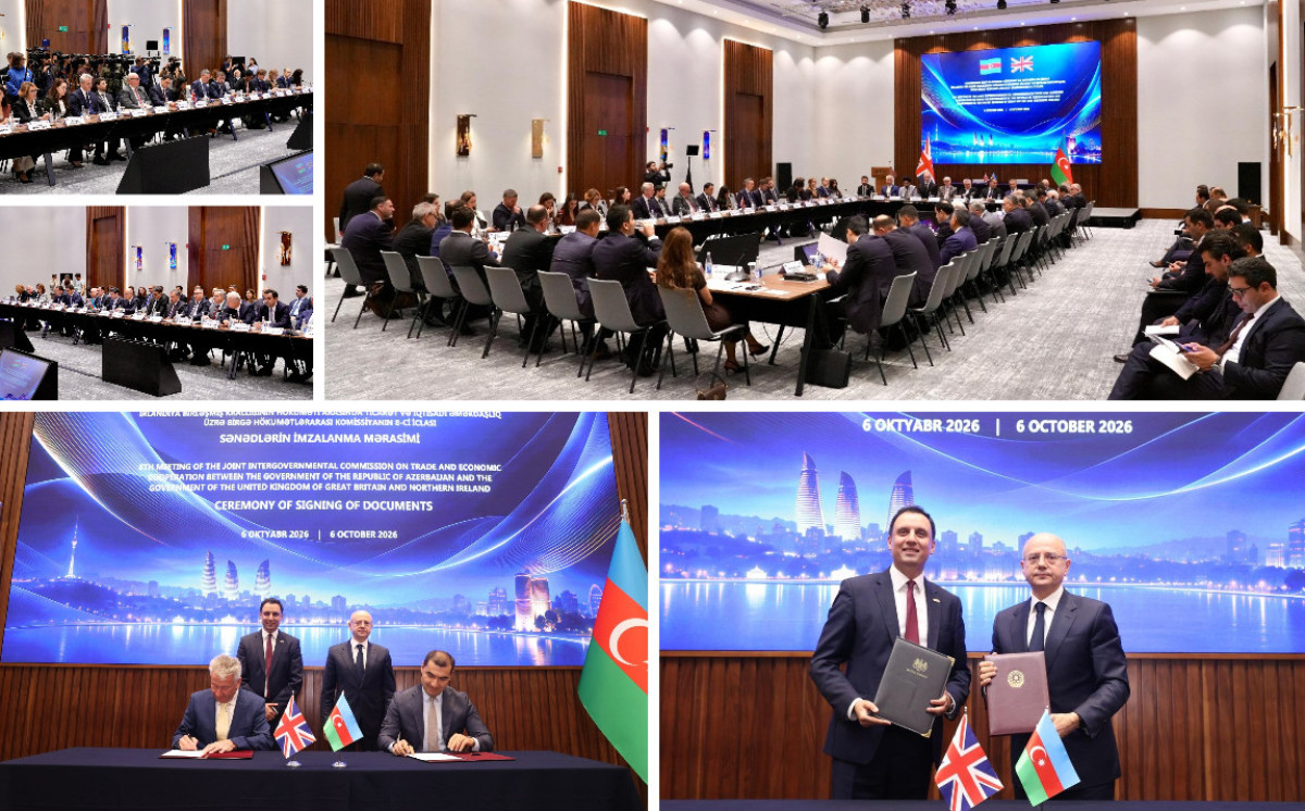 The 8th meeting of the Joint Intergovernmental Commission between Azerbaijan and the United Kingdom of Great Britain was held 