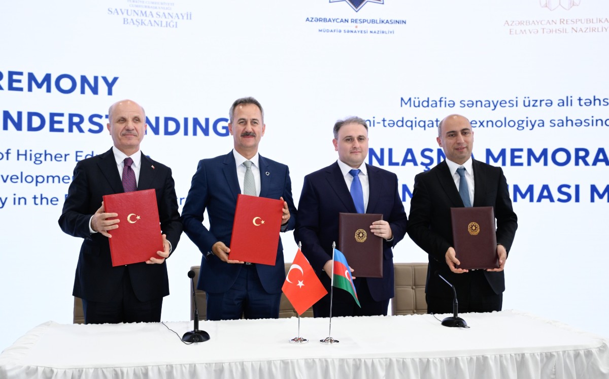 "ADEX-2026" çərçivəsində müdafiə sənayesi üzrə Memorandum imzalanıb 