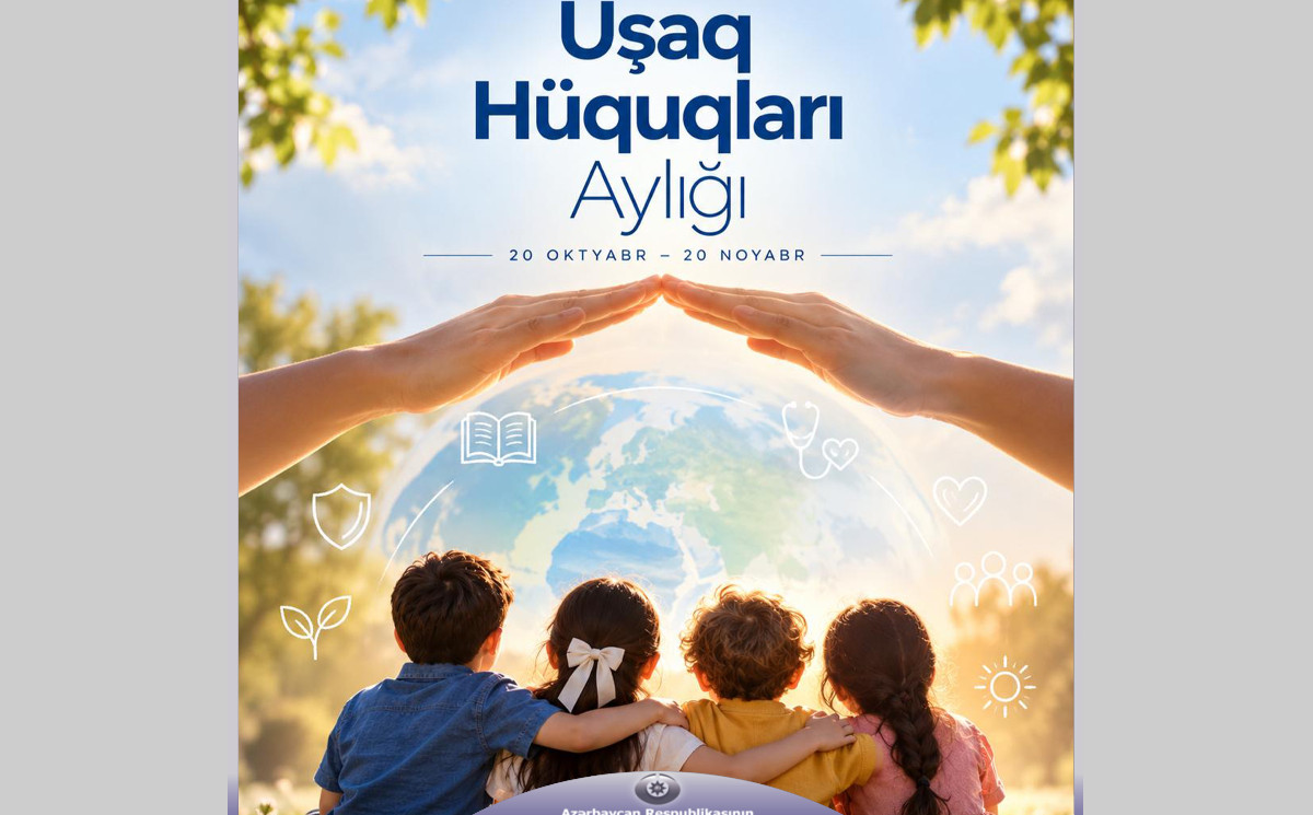 Ombudsmanın “Uşaq Hüquqları Aylığı”nın elan olunması ilə bağlı MÜRACİƏTİ 