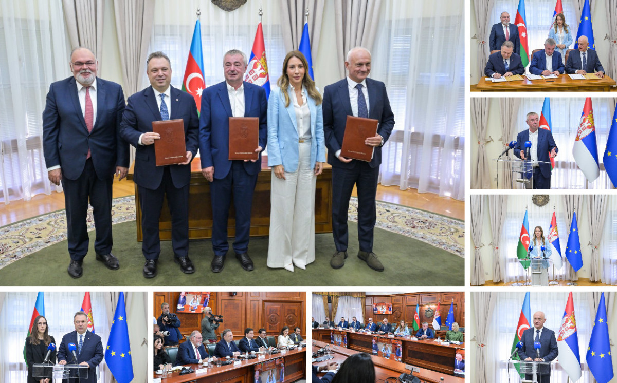 Niş şəhərində kombinəedilmiş buxar-qaz elektrik stansiyasının inşası layihəsinə dair Səhmdar Sazişi imzalanıb 