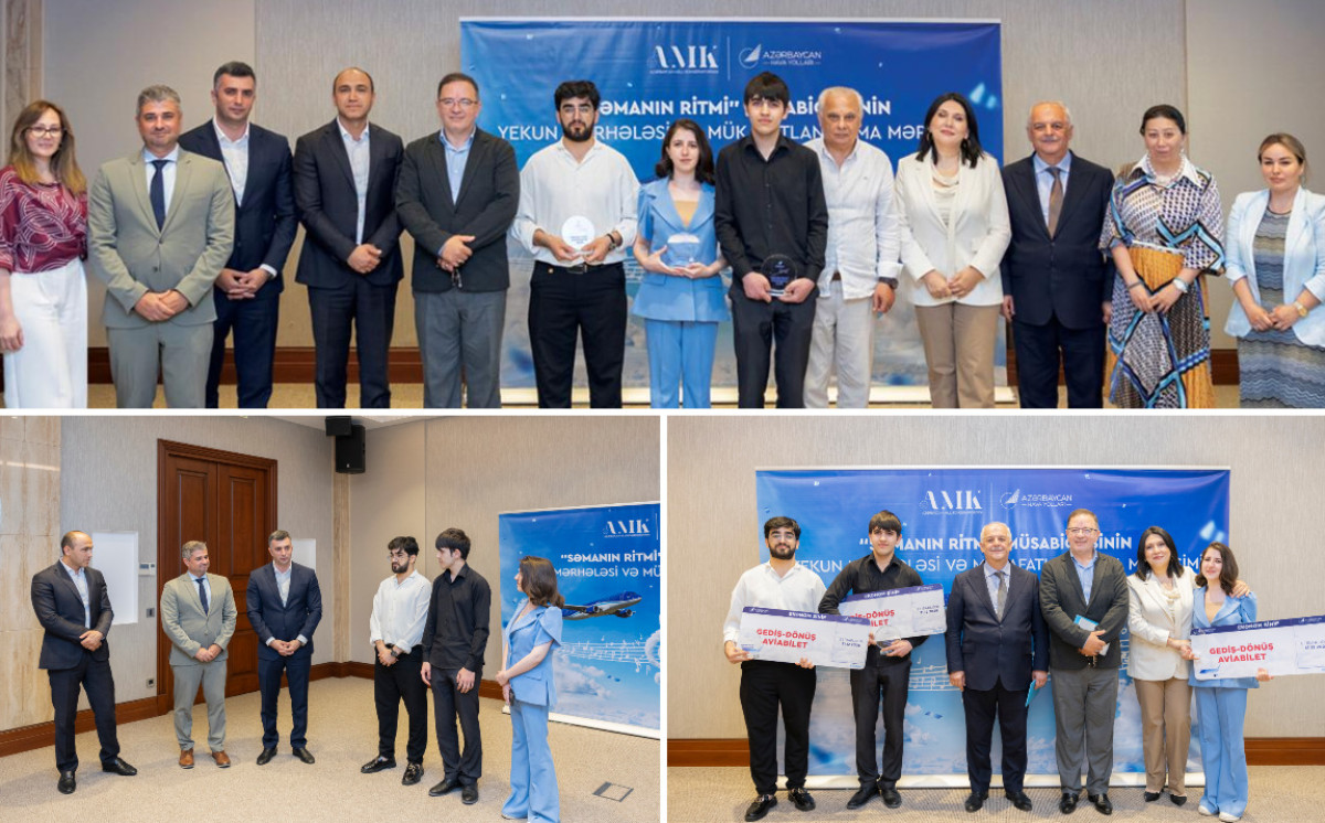 Azerbaijan Airlines и Азербайджанская национальная консерватория провели конкурс к Национальному дню музыки 