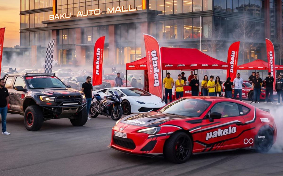 PAKELO MOTOR SHOW avtomobil həvəskarlarını Baku Auto Mall-da bir araya gətirdi 