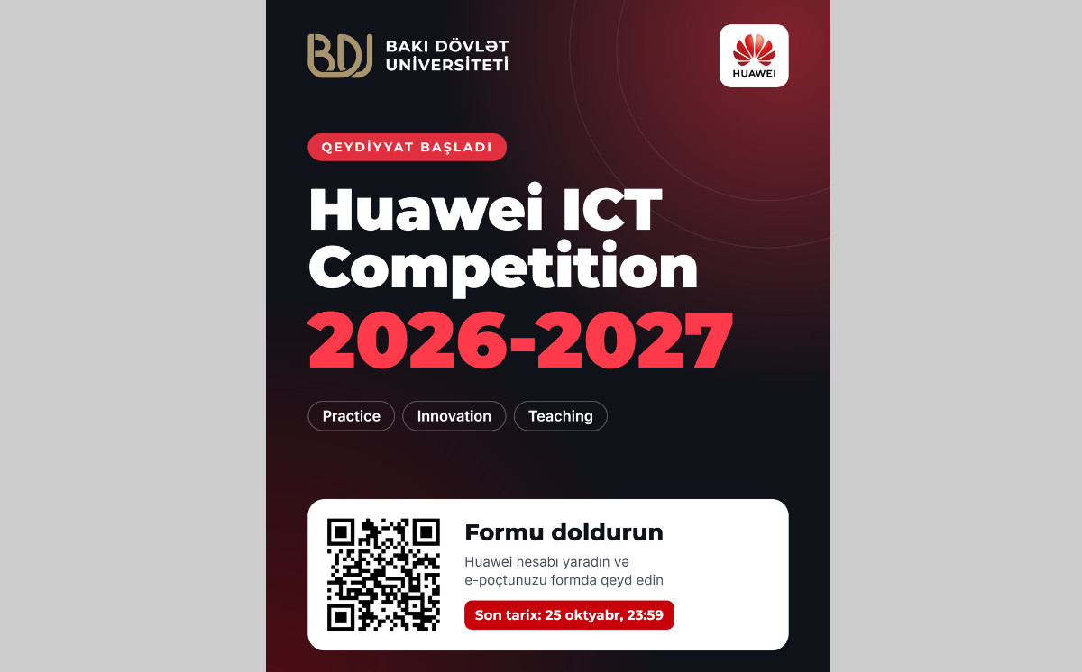 BSU Students and Faculty Members Invited to Participate in Huawei ICT Competition 