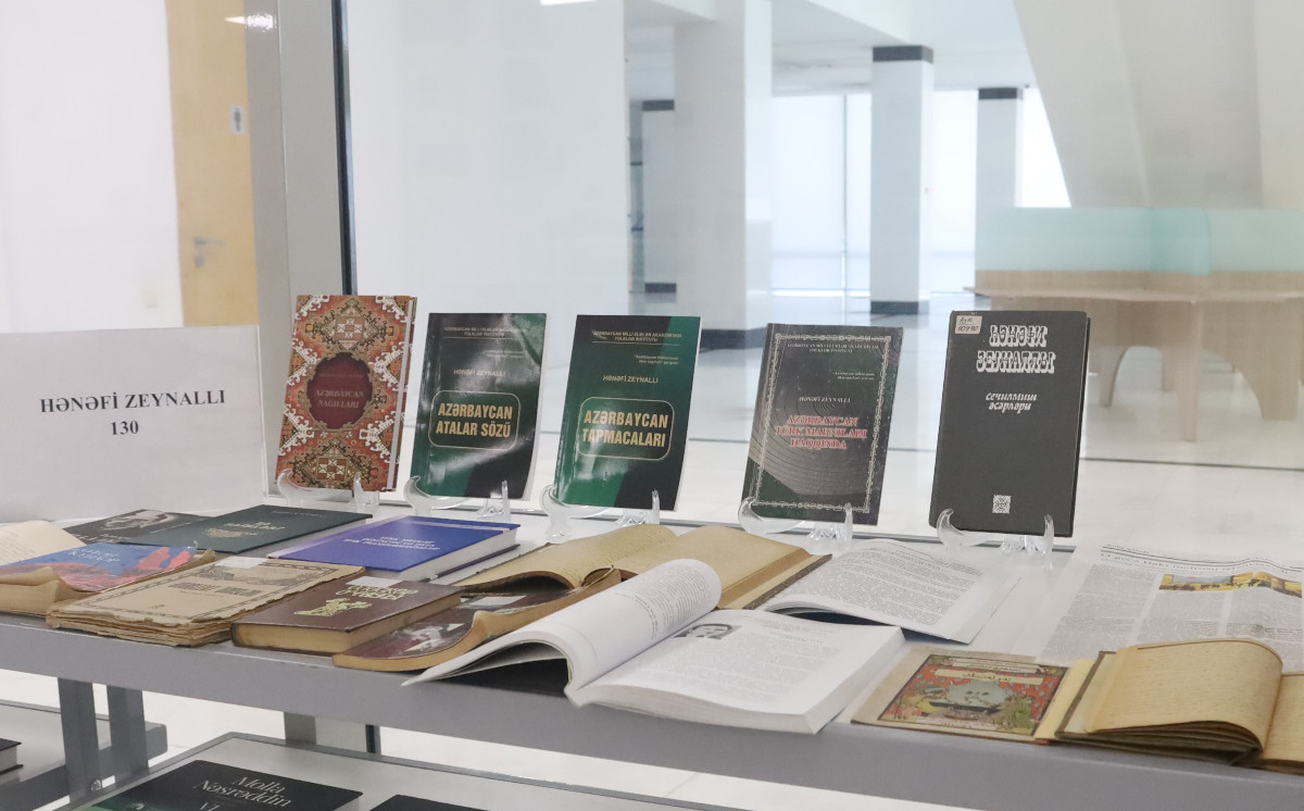 MEK-də kitabxana-biblioqrafiya işinin təşəkkülündə xidmətləri olan Hənəfi Zeynallının sərgisi keçirilir 
