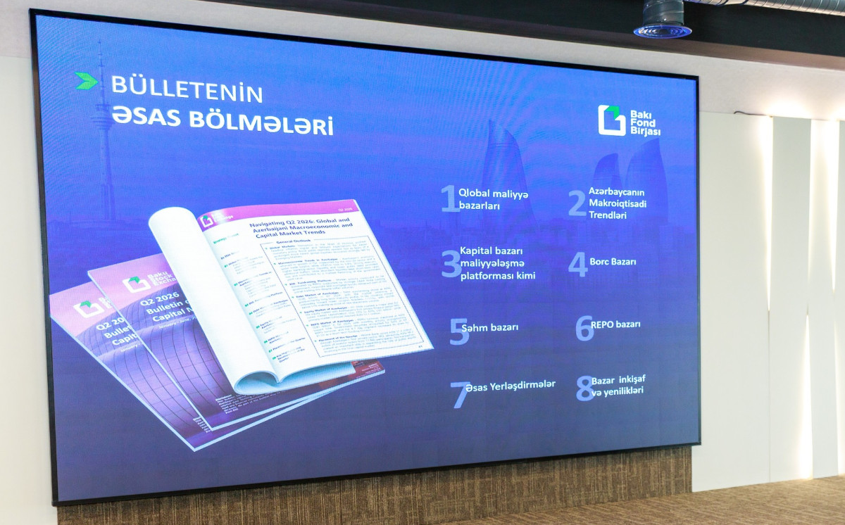 Baku Stock Exchange Presents Its Quarterly Bulletin to Media Representatives 