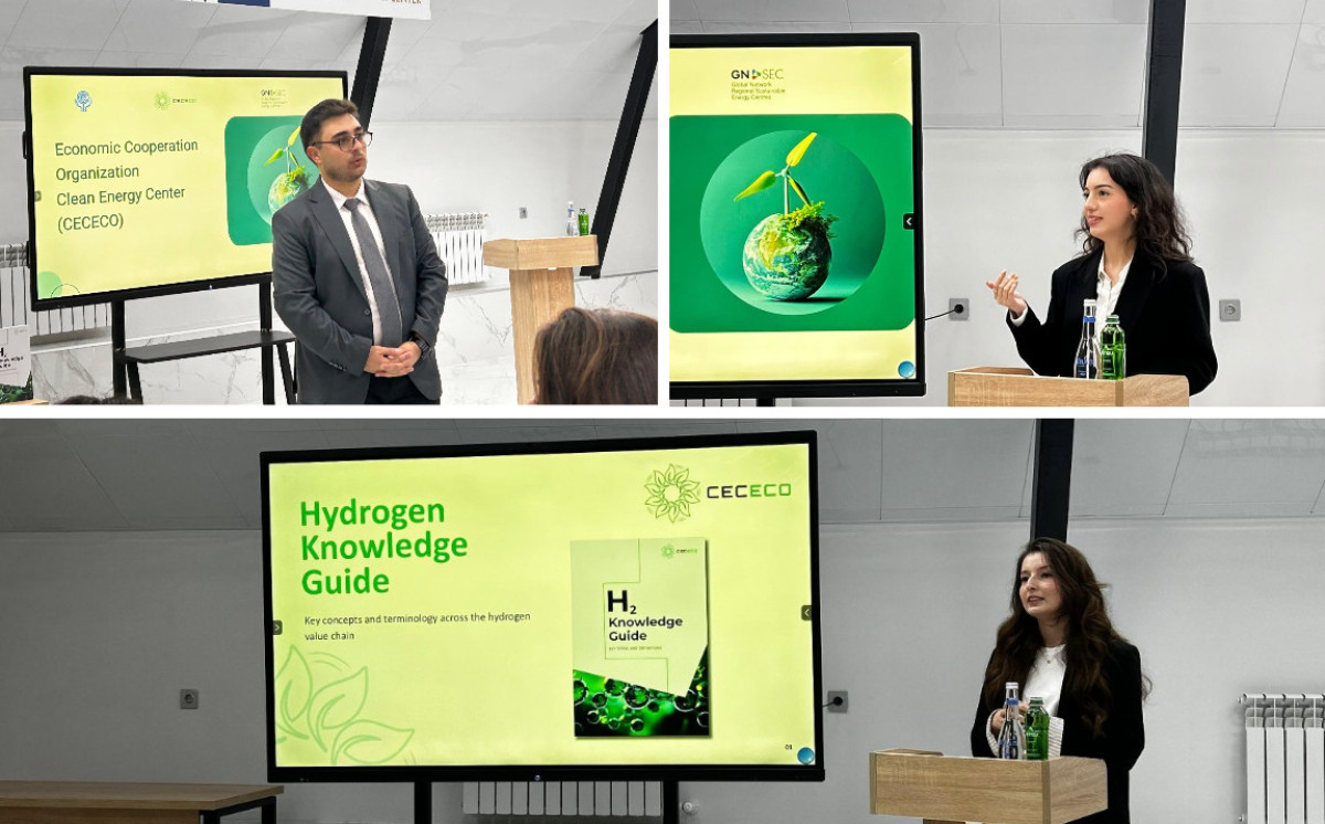 BDU-da davamlı enerji keçidində hidrogenin rolu və tətbiqi üsulları müzakirə olunub 