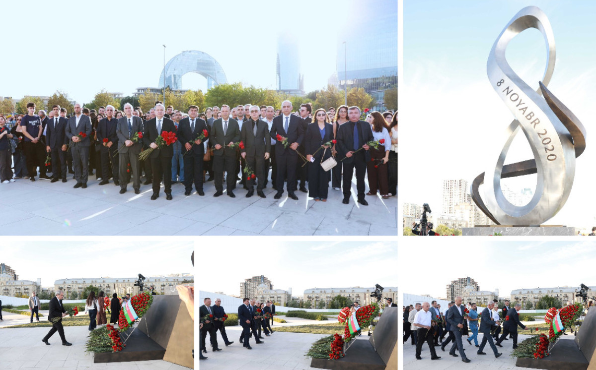 BDU kollektivi Zəfər parkını ziyarət edib 
