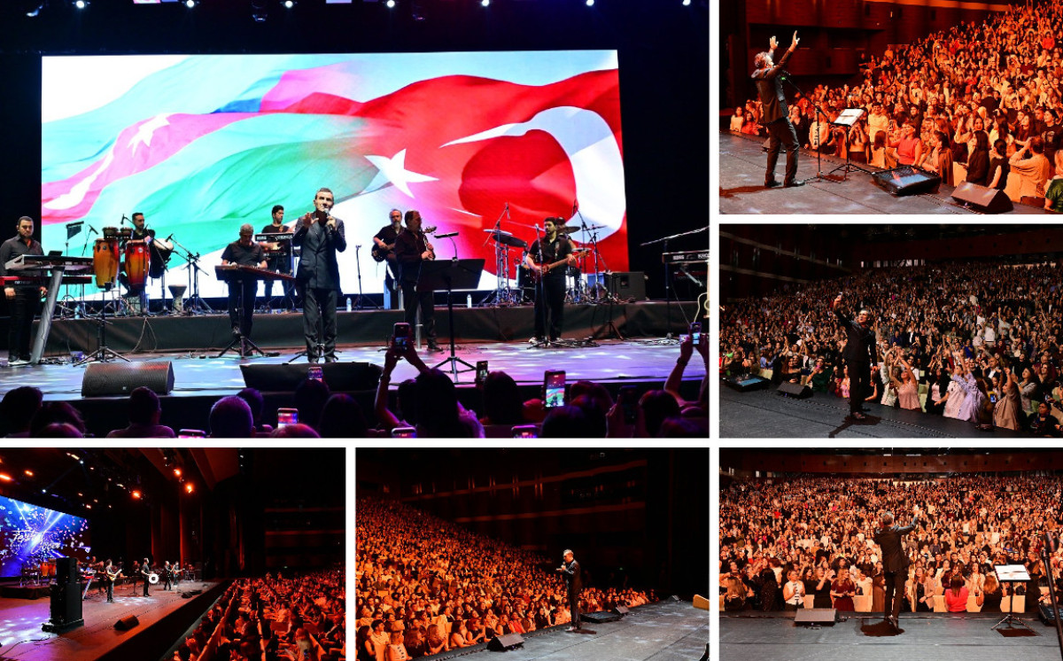 Ferhat Göçer Eyyub Hüseynzadənin təşkil etdiyi konsertdə “Ey, Əziz Anam, Azərbaycan”ı oxudu 