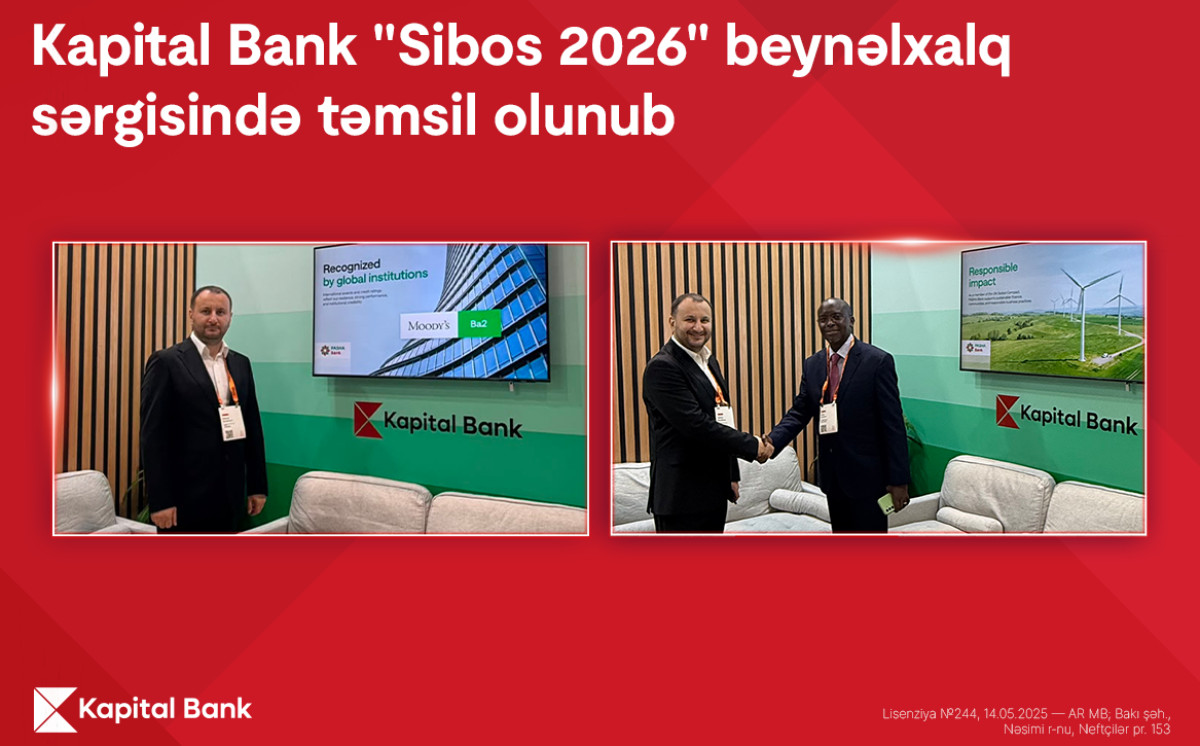 Kapital Bank nümayəndələri “Sibos 2026” çərçivəsində 30-dan çox işgüzar görüş keçirib 