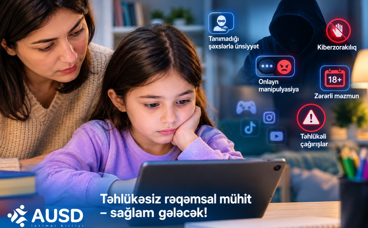 Uşaqların virtual dünyası: təhlükə harada başlayır? 