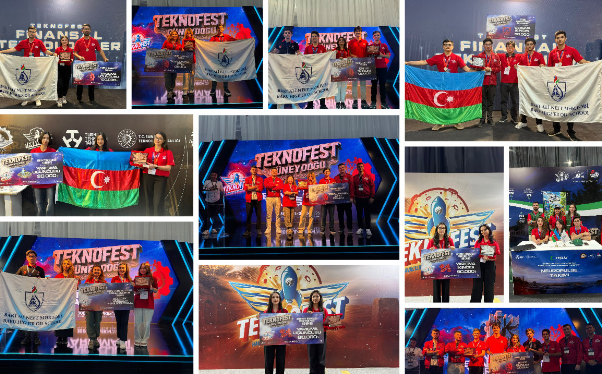 Baku Higher Oil School Teams Win Eight Awards at TEKNOFEST 2026 