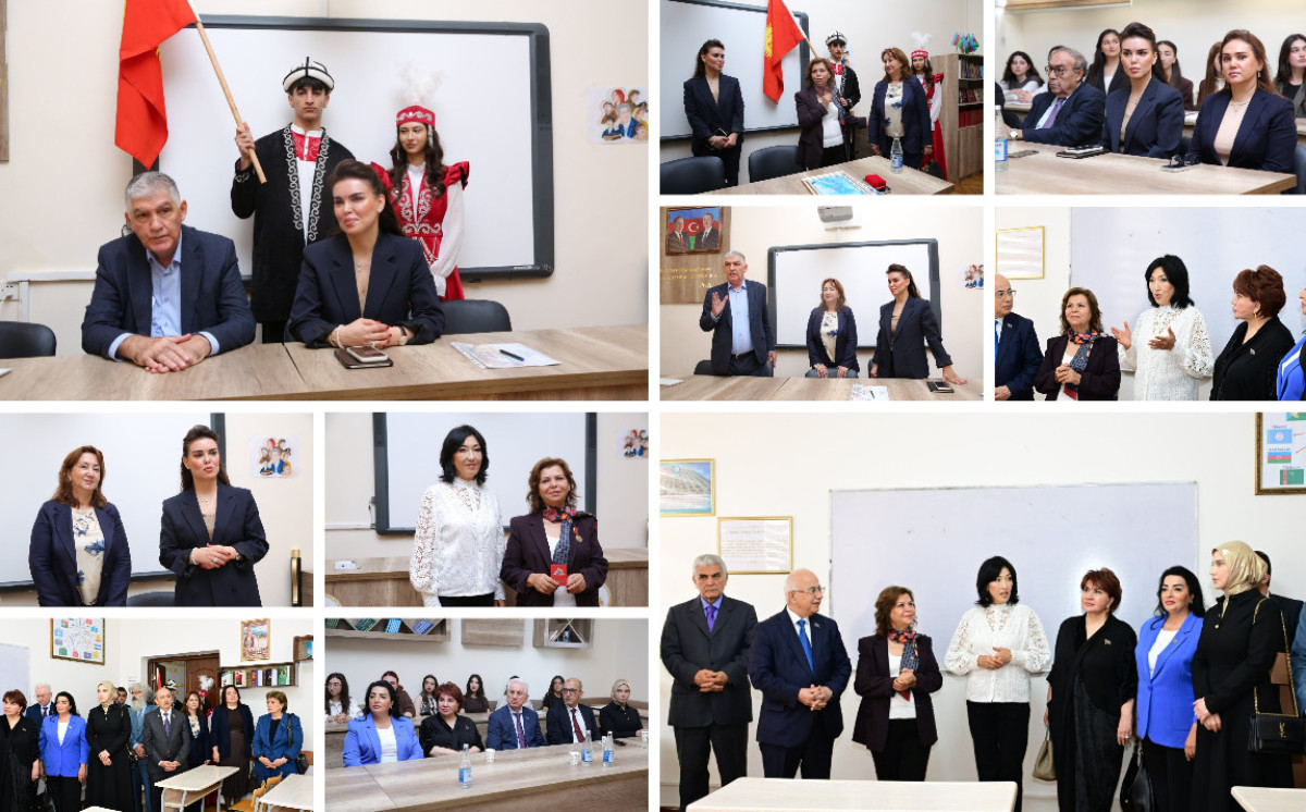 ADPU-da Qırğız dili və ədəbiyyatı auditoriyasının açılışı və Çingiz Aytmatovun yaradıcılığına həsr olunmuş tədbir keçirilib 