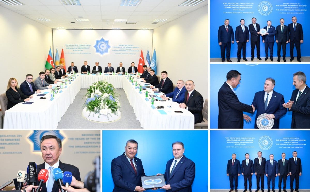 “ADEX-2026” çərçivəsində Türk Dövlətləri Təşkilatına üzv dövlətlərin müdafiə sənayesi qurumlarının rəhbərlərinin ikinci iclası keçirilib 