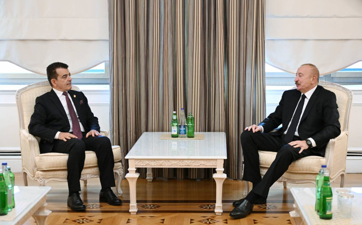 İlham Əliyev ICESCO-nun Baş direktorunu qəbul edib 