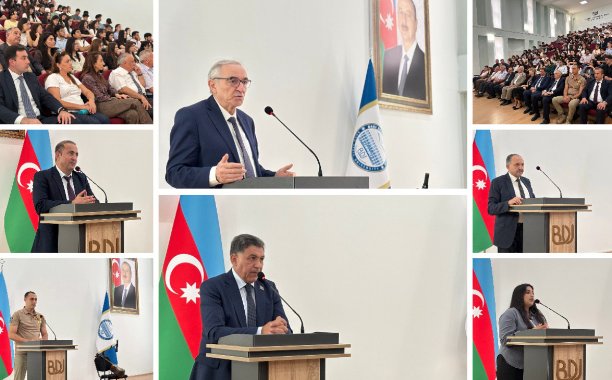BDU-da “Zəfər ayı”: “Yaddaşımızda yaşayan qəhrəmanlar” 