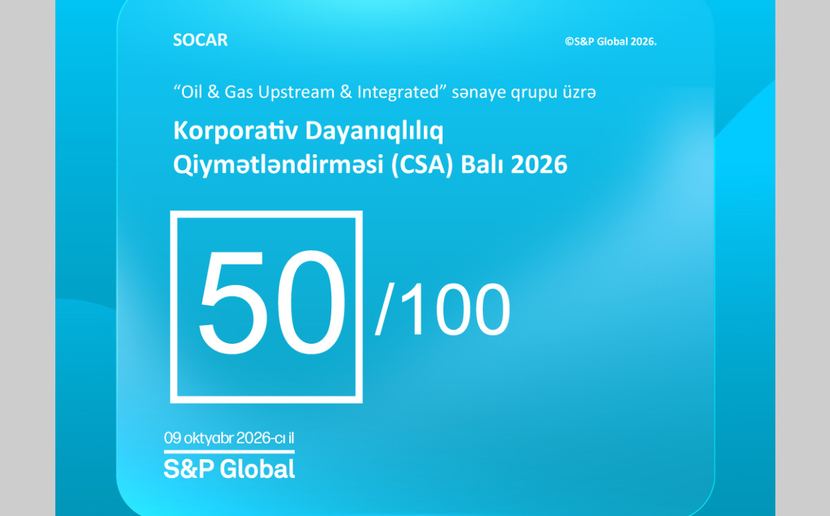 SOCAR Secures ESG Rating in S&P Global’s 2026 Corporate Sustainability Assessment 