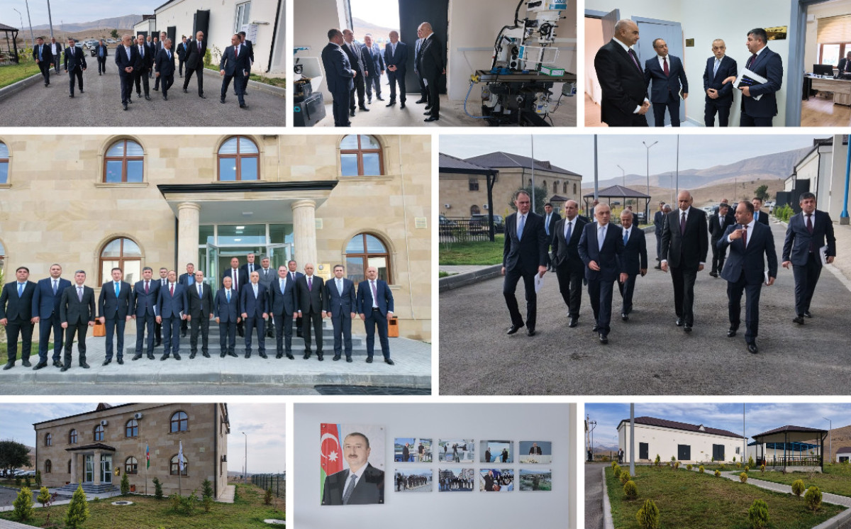 Cəbrayıl şəhərində Cəbrayıl Su Meliorasiya Sistemlərinin İstismarı İdarəsinin yeni inzibati binası istifadəyə verilib 